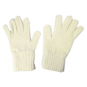BB Sports Womens/Ladies Knitted Winter Gloves / Cream